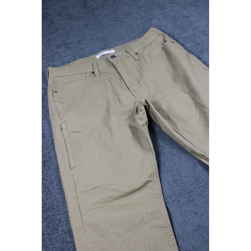 Signature by Levi Strauss Gold Athletic Fit Chino Pants Tan Khaki Mens 32x30